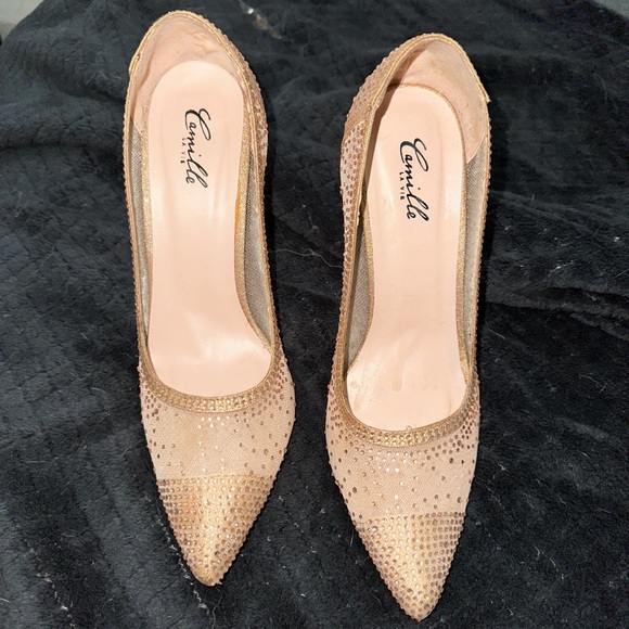 Camille La Vie Rhinestone Heels - Picture 5 of 7